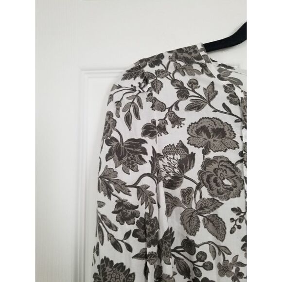 LUCKY Brand lea pintuck blouse top - Picture 8 of 11